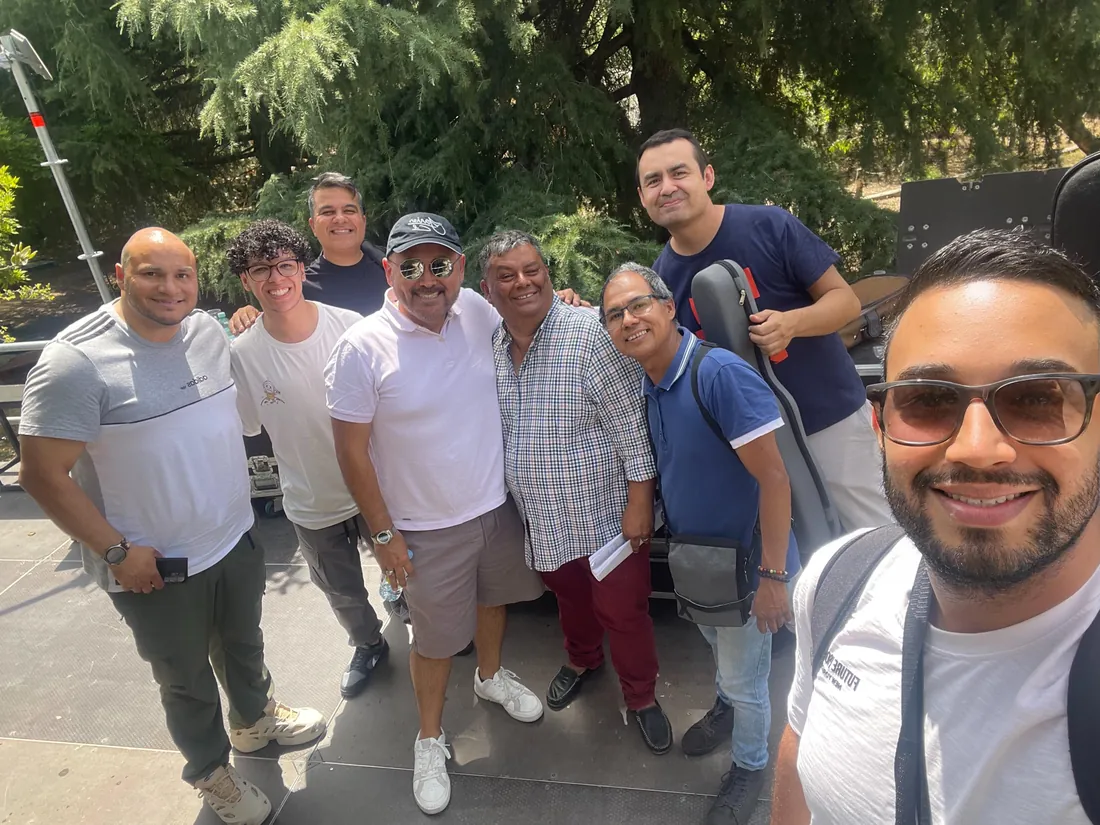 Mariachi Juvenil Mérida con el tenor Javier Camarena en Madrid