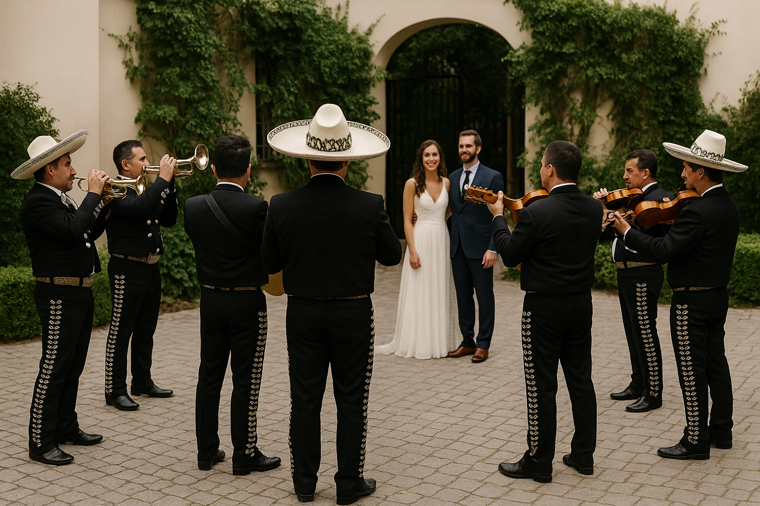 mariachis en serenata en Madrid